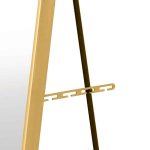 Pasqyrë Zelicie, ngjyrë ari, 40x2.5x152cm - Image 4