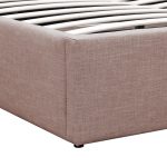 krevat dopio Violaine  pëlhurë bezhë-gri me magazinim 160x200cm - Image 6