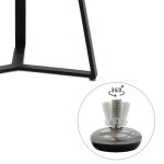 Tavolinë Gemma, në ngjyrë të errët gri mermeri-e zezë 160x90x75cm - Image 5