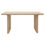 Tabela Sunniva MDF në ngjyrë sonoma 160x90x75cm - Image 2