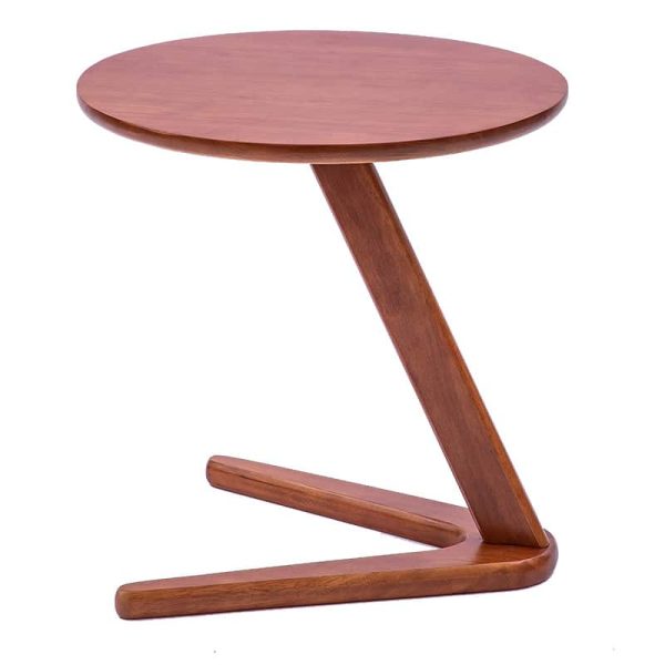 Dhoma e ndenjes së tavolinës anësore Larkin  kafe e errët 50x50cm