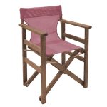 Komplet reto ngrënieje 5 copë dru ahu i fortë arre-ngjyrë e kuqe e errët 120x75x71cm - Image 4