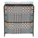 Daxel  kornizë krevat metalike me dyshek 6cm 180x80cm - Image 2