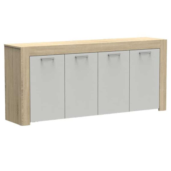 Buffet Haven  sonoma-white 180x40x80cm