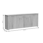 Buffet Kinley  sonoma 210x40x82cm - Image 4