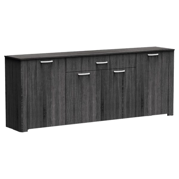 Buffet Kinley gri-wenge 210x40x82cm