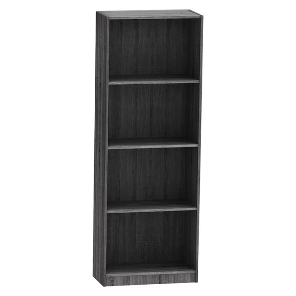 Bookcase Presley  gri-wenge 60x30x167cm