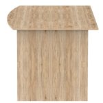 Tavolinë pune profesionale Anze, melamine natyrale 180x93.5x75cm - Image 2