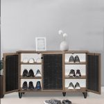 Kabineti i këpucëve Ronan  arrë 105x35x.66cm - Image 5