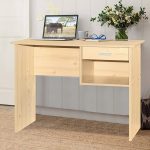 Tavolinë pune me sirtar Michael, ngjyrë natyrale 88x45x72cm - Image 2