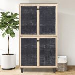 Kabineti i këpucëve Ronan natyrore 70.5x35x122cm - Image 3