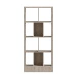 Raft librash Dividre, melaminë sonoma lisi 80x30x181cm - Image 2