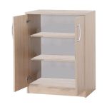 Raft këpucësh Shordo Pakoworld melaminë në ngjyrë natyrale 60x40.5x80c - Image 2