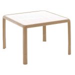 Set lounge 3pcs Intricate  PP cappucino ngjyra -beige jastëk antik - Image 4