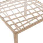 Set lounge 3pcs Intricate  PP cappucino ngjyra -beige jastëk antik - Image 6