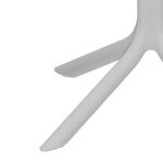 Tabela Groovy PP me ngjyrë të bardhë 80x80x74.5cm - Image 3