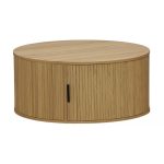 Tabela e kafesë Scandi  MDF natyrore D80x35.5cm