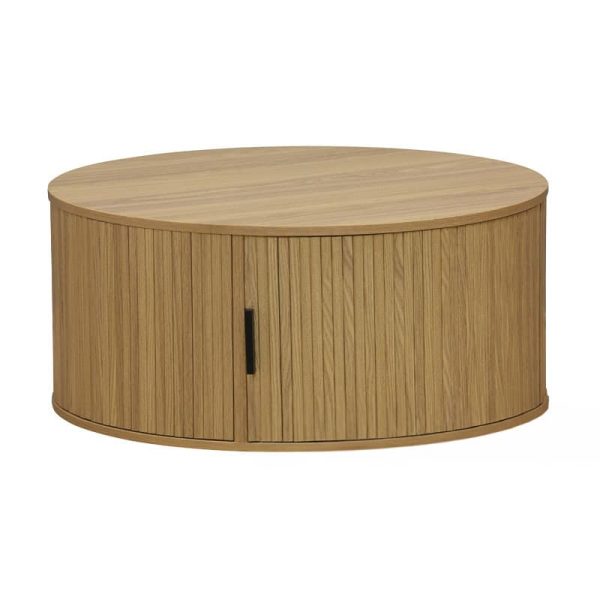 Tabela e kafesë Scandi  MDF natyrore D80x35.5cm
