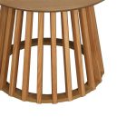 Tavolinë mesi Domonic, ngjyrë natyrale D60x45cm - Image 3