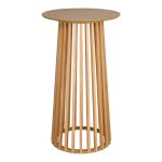 Tavolina e lartë e barit Fugol mdf natyrore D60x105cm