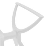 Bazë tavoline Herno, PP e bardhë 60x61x73cm - Image 3