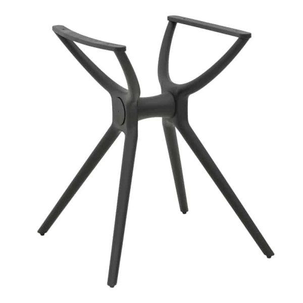 Tavolina bash Herno  e zezë pp 60x61x73cm