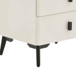 Bedside Alessio  bardhë-zi metal 46x37x47cm - Image 6