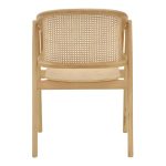 Karrige Wenzy, dru natyral masiv dekorativ 58x58x82cm - Image 5