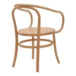 Karrige Verfie, ngjyrë druri ahu natyral, 55x50x83cm - Image 2