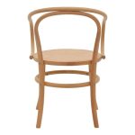 Karrige Verfie, ngjyrë druri ahu natyral, 55x50x83cm - Image 5