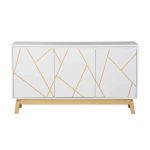 Aria  buffet bardhë-natyrore 120x35x67cm - Image 3