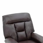 Armchair relax Terpsi  PU kafe 80x94x100cm. - Image 5