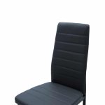 Karrige Parker  PU anthracite-black leg 42x48x98cm - Image 5