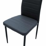 Karrige Parker  PU anthracite-black leg 42x48x98cm - Image 6