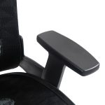 Karrige pune Mergi, rrjetë e zezë 62x63x120cm - Image 7