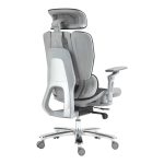 Karrige zyre Chocky, rrjetë e zezë 68x69x120cm - Image 3