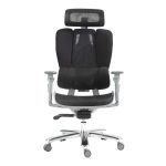 Karrige zyre Chocky, rrjetë e zezë 68x69x120cm - Image 7