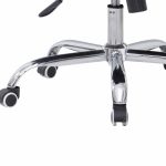 Karrige zyre Noctis, stof rrjetë e bardhë 55.5x48x88cm - Image 3