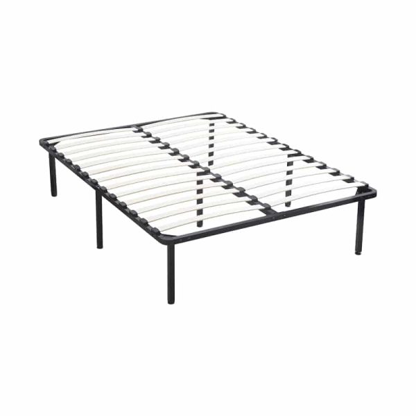 Korniza metalike me dërrasa anatomike Quinnton, 140x190x35cm