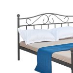 Shtrati Yorick metal i zi, 150x200x99cm - Image 3