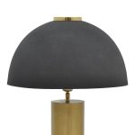 Llambë dyshemeje Kabllo Inart, Ε27 metal i zi, D46x114cm - Image 2