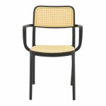 Karrige Westley, PP natyral-e zezë 58x47x81cm - Image 4