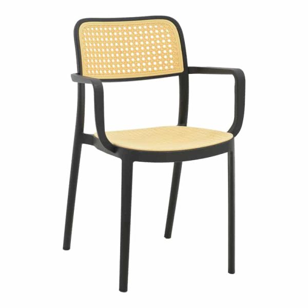 Karrige Westley, PP natyral-e zezë 58x47x81cm