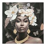 Pikturë muri në kanavacë Beauty Inart 80x3x80cm