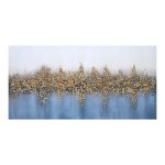 Pikturë muri në kanavacë Goldy Inart 120x3x60cm