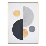 Pikturë muri në kanavacë Geometric I Inart 52x4.5x72cm
