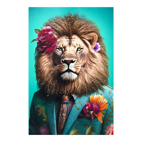 Pikturë muri në kanavacë King Inart 60x2.5x90cm