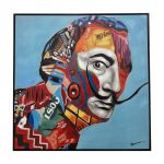 Pikturë në kanavacë me kornizë Eyelo Inart 80x3.5x80cm