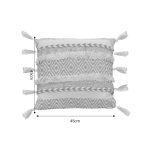 Jastëk Labrinth Inart, stof bezhë-ekru 45χ45x2.5cm - Image 4