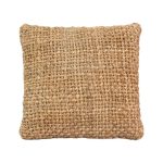 Jastëk Petron Inart jute natyrale 45x45x2.5cm